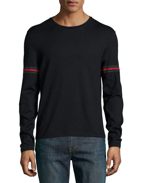 long sleeve gucci shirts for men